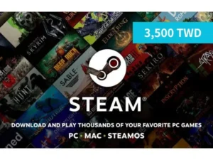 [台灣]steam 3,500元台幣錢包 蒸氣卡/爭氣卡