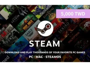 [台灣]steam 5,000元台幣錢包 蒸氣卡/爭氣卡
