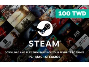 [台灣]steam 100元台幣錢包 蒸氣卡/爭氣卡