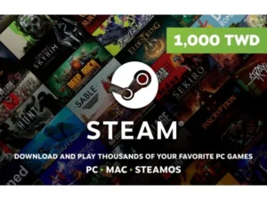 [台灣]steam 1,000元台幣錢包 蒸氣卡/爭氣卡